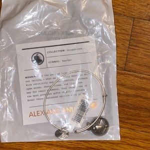 Alex and Ani Teacher Bracelet
